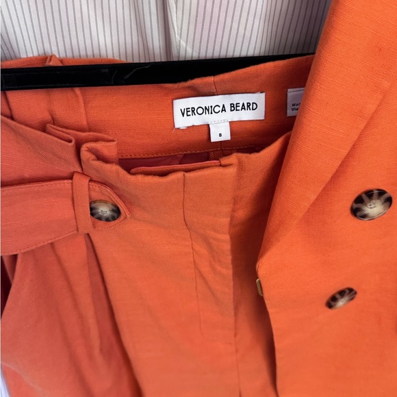 Veronica Beard Pants - Veronica Beard Vibrant Orange shorts